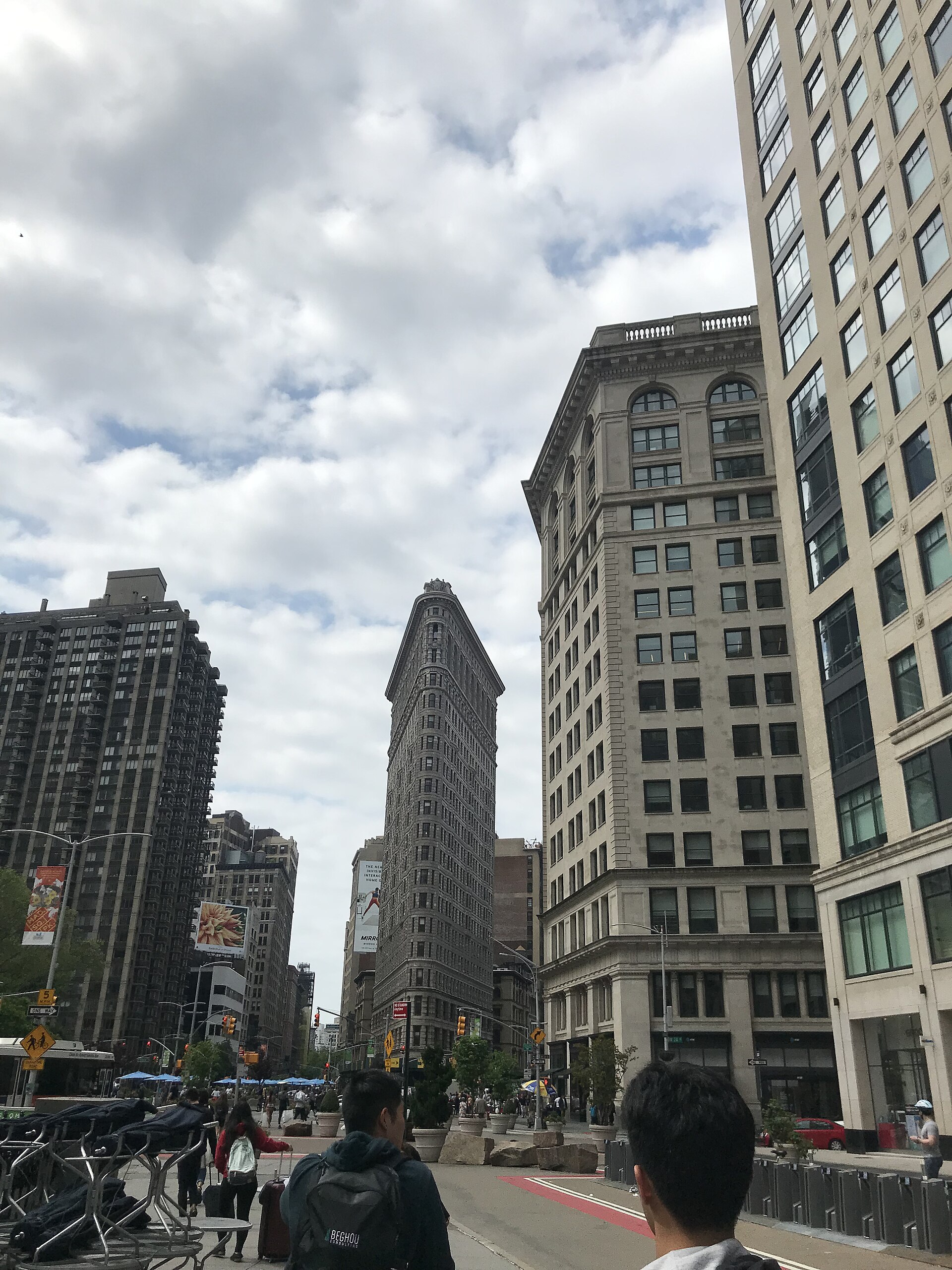 The Flatiron Building in the neighborhood